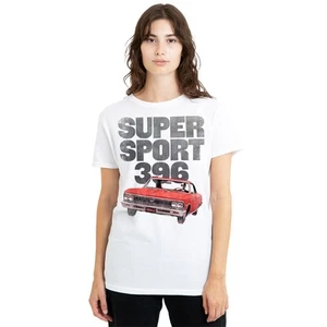 Chevy Chevrolet Chevelle Ss Damen T-Shirt S-2XL, weiß - Bild 1 von 6