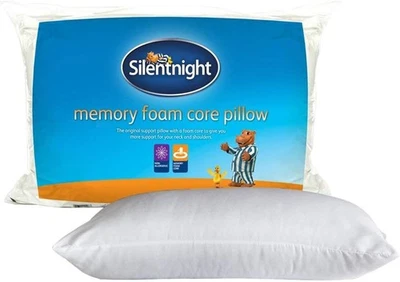 Almohada Silentnight Essential con núcleo de espuma viscoelástica, embalaje 1 unidad (paquete de 1)  Foto 1 de 4