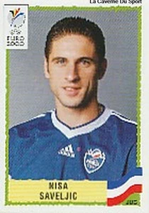 218 NISA SAVELJIC YUGOSLAVIA JUGOSLAVIJA PANINI EURO 2000 STICKER - Picture 1 of 1