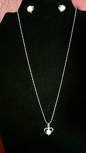 Neu mit Etikett Süßwasser Perlenkette / passende Ohrringe - Bild 1 von 5