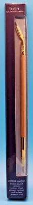 Cepillo delineador de ojos de bambú de doble extremo Tarte ecológico auténtico ~ nuevo en caja ~ precio de venta sugerido por el fabricante $22 Foto 1 de 4