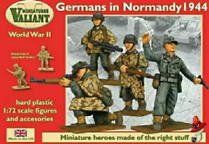 Valiant 1/72 WWII German Infantry in Normandy 1944 VM004 1 x sprue 17 figures - Picture 1 of 6