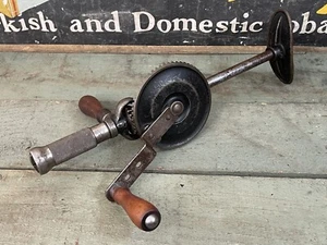 Vintage VICTOR No.742 Stanley Rule & Level Co. 2-Speed Breast Drill *Excellent* - Picture 1 of 10