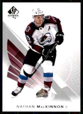 2017-18 Upper Deck SP Authentic Nathan MacKinnon #25 - Image 1 of 2