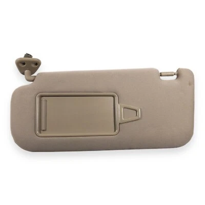 Parasol lado izquierdo para conductor Hyundai Elantra 2007-2010 tela marrón tostada iluminada Foto 1 de 4