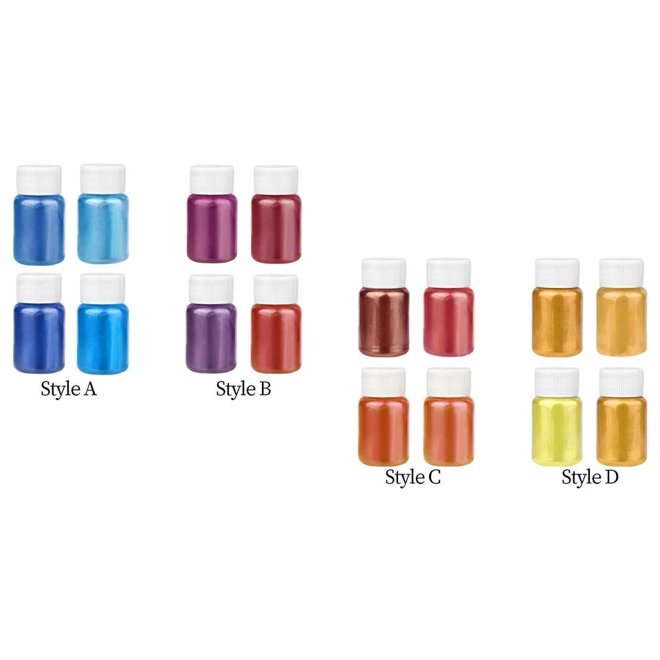 4x Mica Powder, Pigment Powder Epoxy Resin Dye Glitter Powder, Mica Powder for - Image 1 of 1