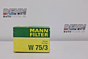 Ölfilter MANN-FILTER W 75/3 für Renault Dacia Piaggio Alpine Opel Lancia Jeep - Bild 1 von 1