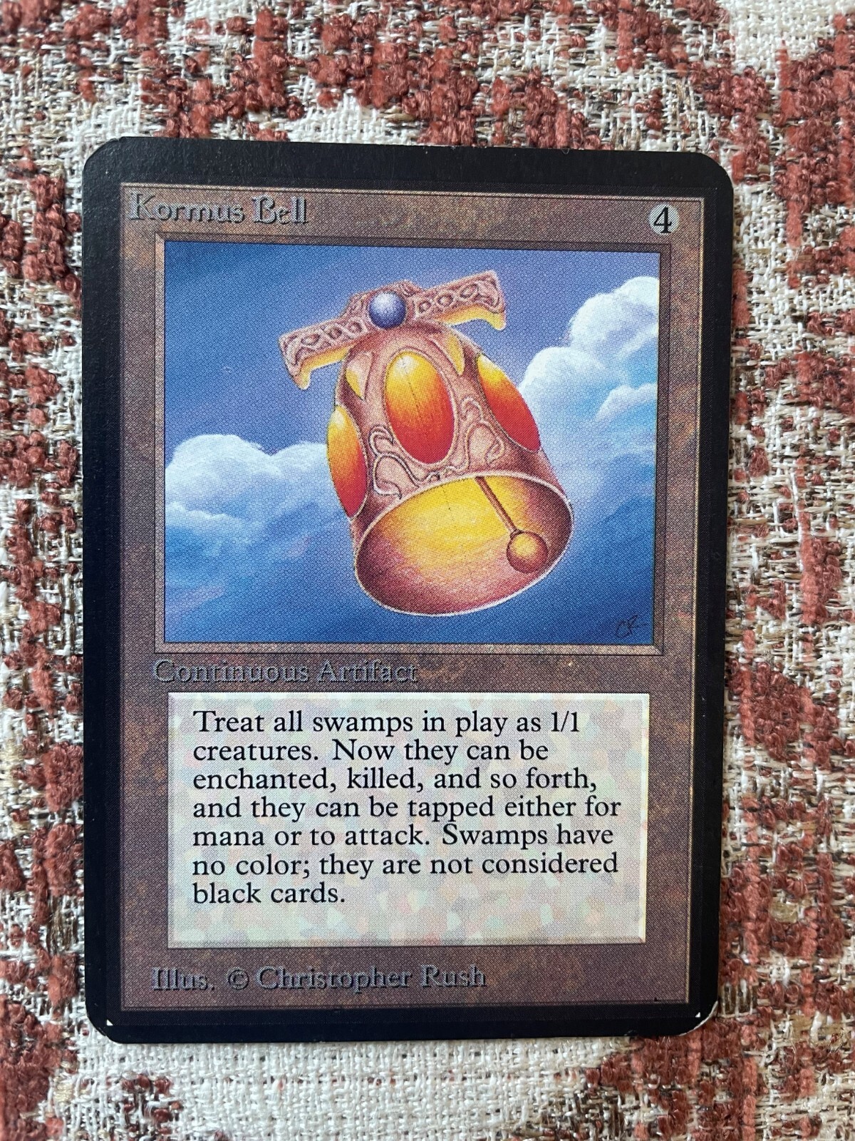 MTG Alpha Edition, Kormus Bell! 1992 Old Magic!
