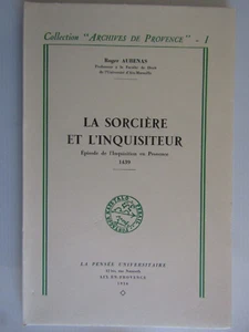 La sorcière et l'inquisiteur / Roger Aubenas 1956 / La Pensée universitaire - Foto 1 di 3