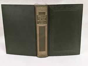 Vtg 1927 Hero-Myths and Legends of British Race ~ M.I. Ebbutt Occult Witchcraft - Picture 1 of 9