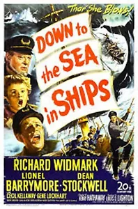 16MM B&W Film DOWN TO THE SEA IN SHIPS Condensed Version Richard Widmark - Picture 1 of 22