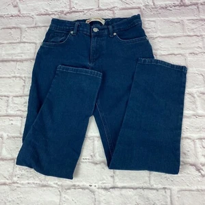 Levi Strauss & Co 511 Boys Performance Slim Jeans Size 14 Blue Dark Wash Stretch - Picture 1 of 11