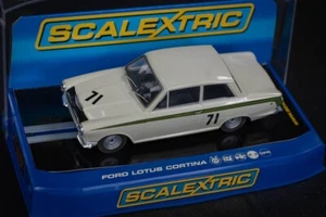Ford Lotus Cortina No.71 (C2913) Slot car 1:35 Rare Real Model - Picture 1 of 11