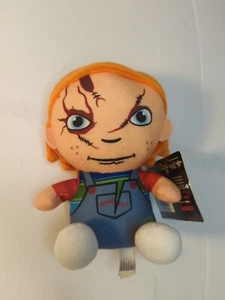 Chucky Kinderspiel Plüschpuppe 8 Zoll mit Etikett Toy Factory Universal Studios - Bild 1 von 7