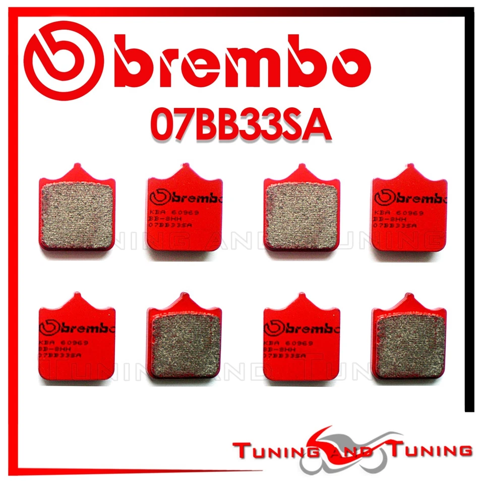 Plaquettes Avant BREMBO Sa Triumph Speed Triple 1050 2011 2012 2013 07BB33SA