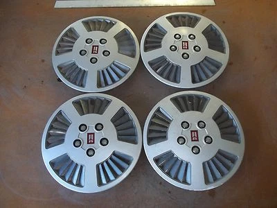 1988 88 1989 89 Calais Firenza Hubcap Rim Wheel Cover Hub Cap 13" OEM USED 4107 - Image 1 of 4