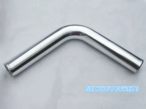 OD:76mm 3" inch 75 degree Aluminum Turbo Intercooler Pipe Tube Tubing L=600mm - Picture 1 of 9
