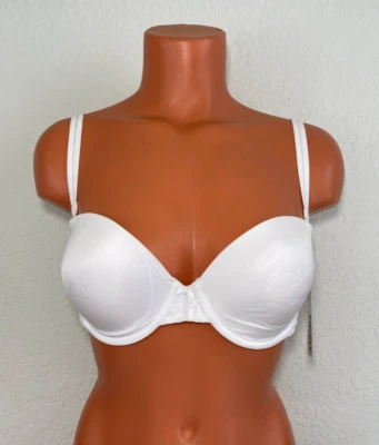 DKNY Womens Lift Strapless Bra White Size 34D - Image 1 of 3