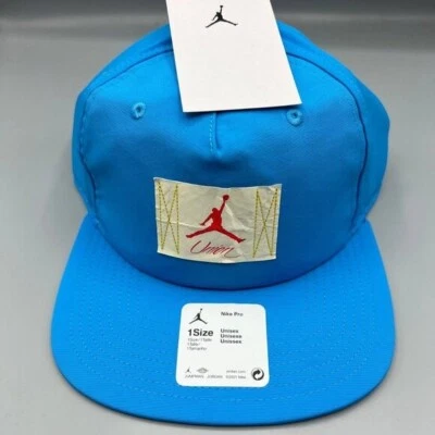 Boné Air Jordan x Union masculino azul jumpman Snap Back novo - Imagem 1 de 4