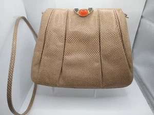 Judith Leiber for Neiman Marcus Vintage Snakeskin Handbag Authenticated - Picture 1 of 10