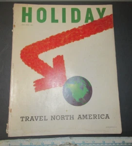 HOLIDAY MAGAZINE 1953 JULY USA MEXICO CANADA ALASKA - Picture 1 of 6