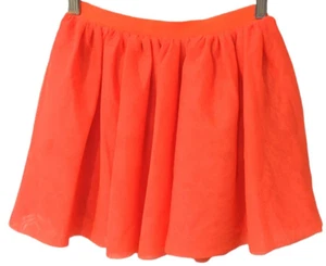 Cat & Jack Girl's Size M (7/8) Orange 3 Layer Tulle Lined Elastic Waist Skirt - Picture 1 of 7