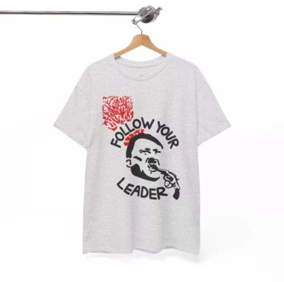 Camiseta Follow Your Leader, Punk Cust Black Leftover Crack Oj, Camiseta Unissex - Imagem 1 de 4