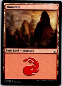 Magic the Gathering Mountain Global Series Yanggu & Yanling MTG Free Shipping! - Picture 1 of 1