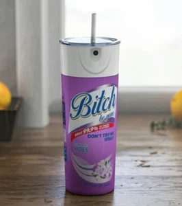 Bitch Be Gone, Funny Curse  20oz Skinny Tumbler Travel Mug Cup Double Insulated - Picture 1 of 3