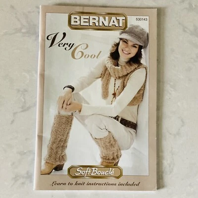 Bernat Pattern Book 530143 Very Cool SOFT BOUCLE (2007) - Image 1 of 4