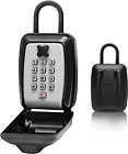 WJYMRO Key Lock Box, Large Capacity Key Storage Box with Hanging Ring, 9-Digit K