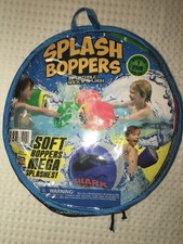 Splash Boppers Inflatable Boxing Gloves Pool Toys Splashers Shark Theme