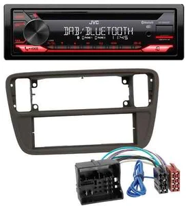 JVC CD DAB USB Bluetooth MP3 Autoradio für Seat Mii (ab 2011) - Bild 1 von 7