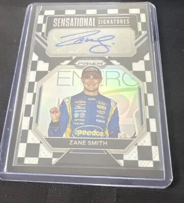 2023 Prizm NASCAR Sensational Signatures /50 Zane Smith Auto #SEN-ZST - Image 1 of 2