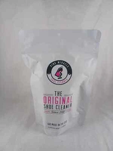 NEW Pink Miracle Shoe Cleaner Kit with 8 oz Bottle & Brush for Fabric or Leather - Picture 1 of 6