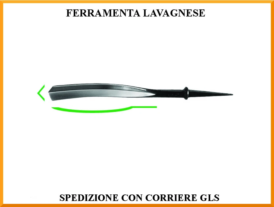 Sgorbia per intaglio in acciaio per scultori e falegnameria vari profili - Immagine 1 di 1