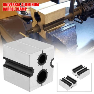 Lightweight 0.2kg Barrel Vise Clamp Aircraft Aluminum Universal Fit 0.53-0.85in - Picture 1 of 4