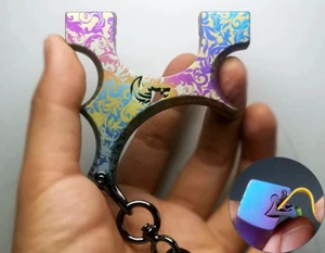 New Leisure Safety Titanium Alloy Slingshots Shooting Hunting Left Catapults - Picture 1 of 6