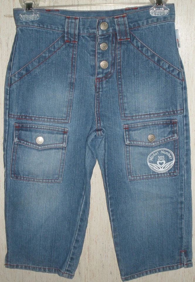 女孩 Mary Kate & Ashley 分布蓝色牛仔裤 10 码 — 第 1/3 张图片
