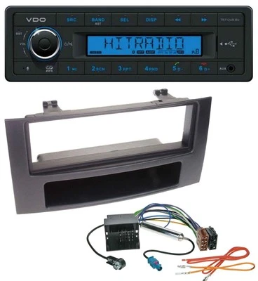 VDO Bluetooth AUX USB MP3 Autoradio für VW Touareg Multivan T5 Transporter 2002- - Bild 1 von 4