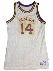 Elmira College Soaring Eagles Vintage Champion Men’s Large Basketball Jersey - Picture 1 of 5