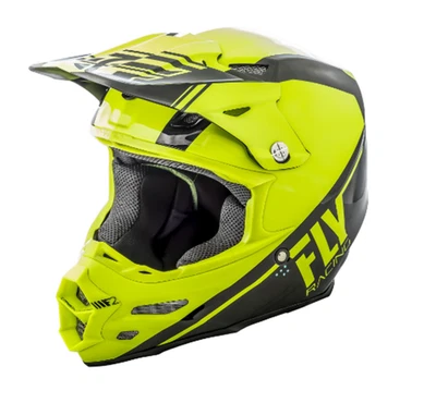 Casco Fly Racing Cara Completa Alta Visibilidad/Negro Gráfico XL 73-4160X??? ¿SIN TALLA?? Foto 1 de 3