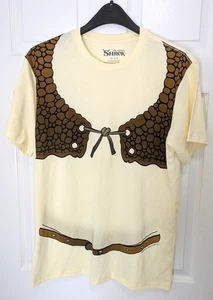 Shrek T-Shirt Uomo Grande Beige Cosplay Costume Camicia - Foto 1 di 7