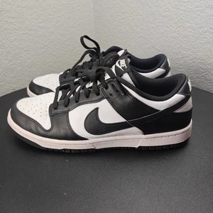 Womens Size 11.5 - Nike Dunk Low Black White W - Picture 1 of 12