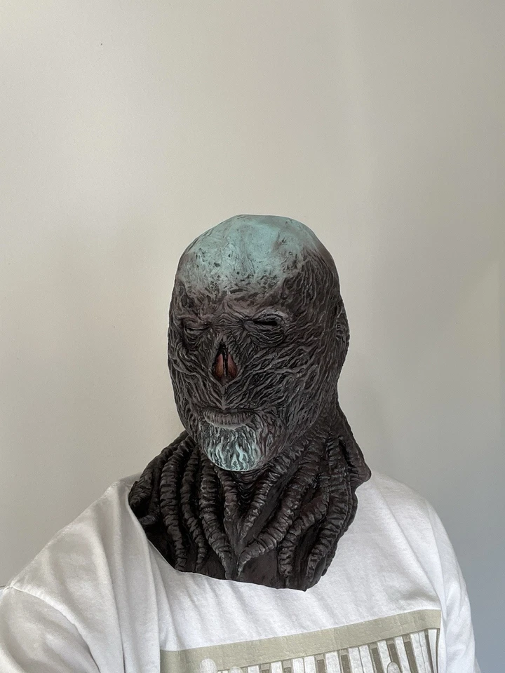 Vecna BLUE Cosplay Mask Horror Latex Mask Stranger Things Halloween Costume NEW - Image 1 of 1