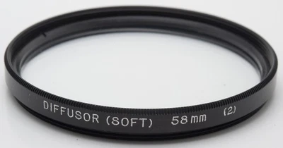 hama Diffusor Soft Effektfilter M58 (2) 58mm 58 mm - Bild 1 von 3