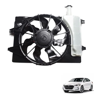 Condenseur radiateur ventilateur refroidissement assemblage remplacement pour berline Elantra 2017-2019 - Photo 1/7