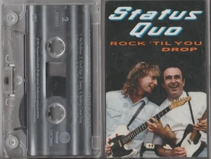 Status Quo 'Rock 'Til You Drop' Cassette Album (1991) - Picture 1 of 2