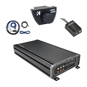 Kicker CXA660.5 4x90 Watt 4-Channel Amplifier w/Kit, Remote, Stereo Converter - Picture 1 of 6