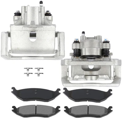 For 2004 2005 2006 - 2009 DODGE DURANGO Rear Brake Calipers And Ceramic Pad - Image 1 of 4